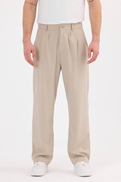 Hawking BAGGY PİLELİ KUMAŞ PANTOLON