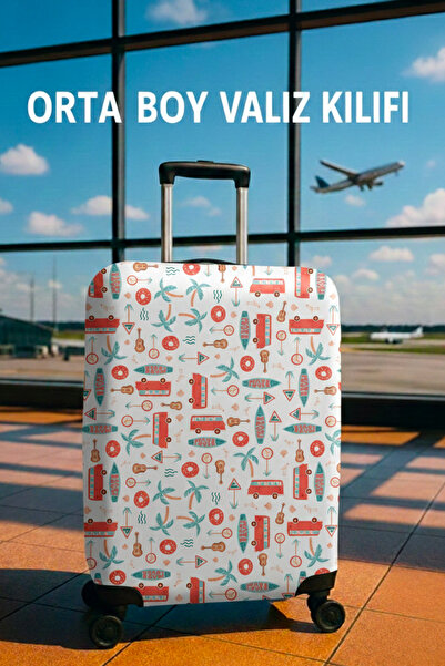 Bestchoice Husă pentru valiză de dimensiune medie