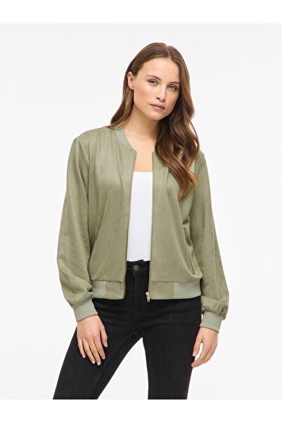 VILA Bomberjacke VIHANSE Reißverschluss