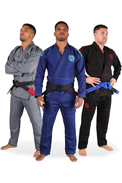 Sanabul بدلة جيو جيتسو أساسية للرجال (أزرق داكن، مقاس A0)