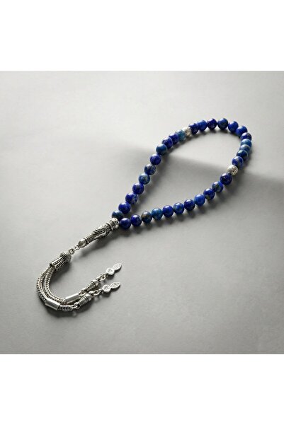 MuhammedMasumCo Lapis Lazuli Doğal Taş Tesbih – 33’lük / 6 mm