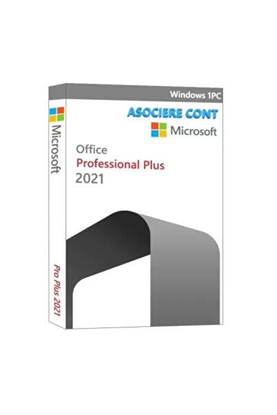 MICROSOFT Office 2021 Pro Plus License (Microsoft account association)