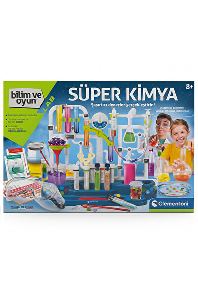 CLEMENTONI Bilim ve Oyun Süper Kimya 64737