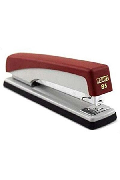 NOVUS دباسة ورق كلاسيكية B5 - سعة 40 ورقة - أحمر