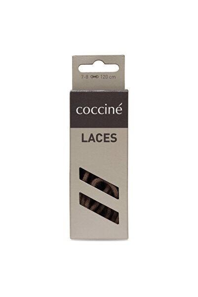 Coccine unisex shoe laces brown LACES 120 cm F