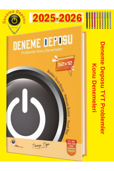 Acil Yayınları Deneme Deposu TYT Problemler Konu Denemeleri+Tablet Kalemi