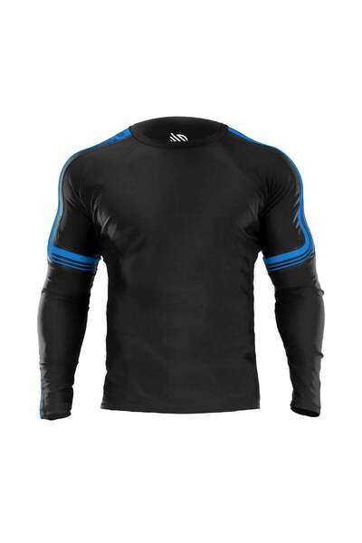 Sanabul Core Long Sleeve Jiu Jitsu Rash Guard MMA BJJ Wrestling Shirt Grappli...