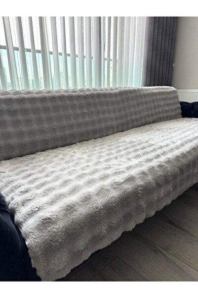 Mavi Kelebek Home Bubble Koltuk örtüsü Krem