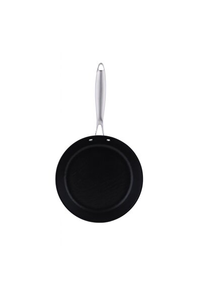 Zilan 28 cm Titanium 7-Layer Nonstick Frying Pan C2, Riveted Stainless Handle, ZLN 0927 (Dark Gray)