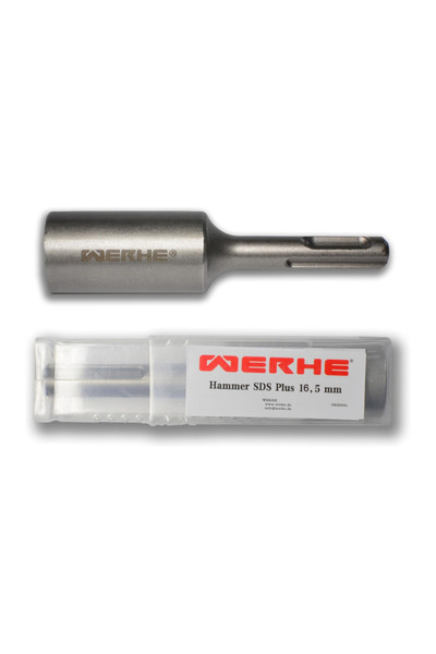 WERHE Cap de ciocan pentru electrod de împământare SDS Plus de 16,5 mm, oțel rezistent