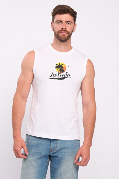 Lee Cooper Men's sleeveless t-shirt with Printed