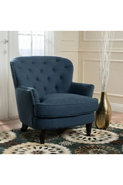 homejoyz كرسي سيليستيال كيرف من قماش الكتان وخشب البلوط - 86 × 60 × 85 سم