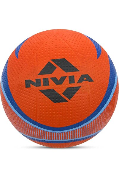 Nivia كرة تدريب كرة الطائرة من كريتر - مطاط مصبوب، سطح محبب، مثانة ملفوفة بخي...