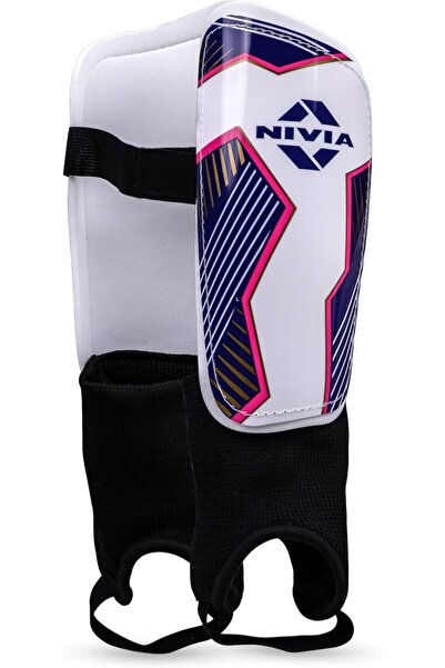 Nivia واقي ساق قابل للتعديل للكاحل من Speedy، غلاف صلب مع وسادة EVA (متعدد ال...