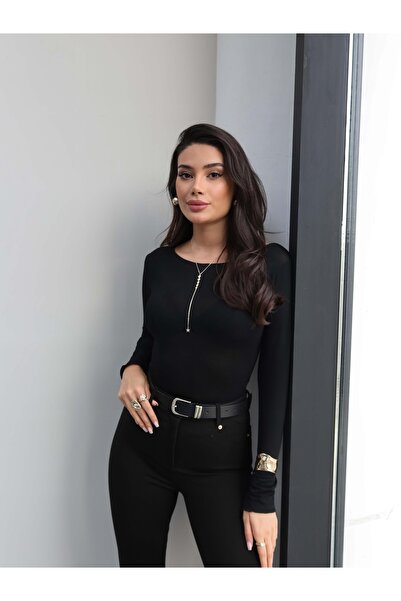 ESRAHELVACI Boat Neck Transparent Blouse