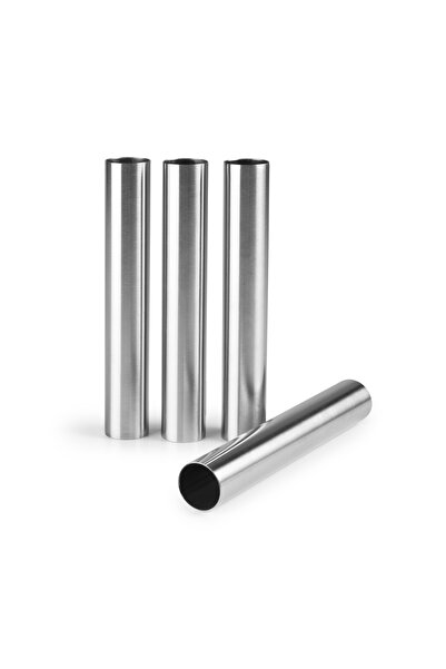 iBiLi Set de 4 forme de copt Ibili-Classic, oțel inoxidabil, 2x14 cm, argintii