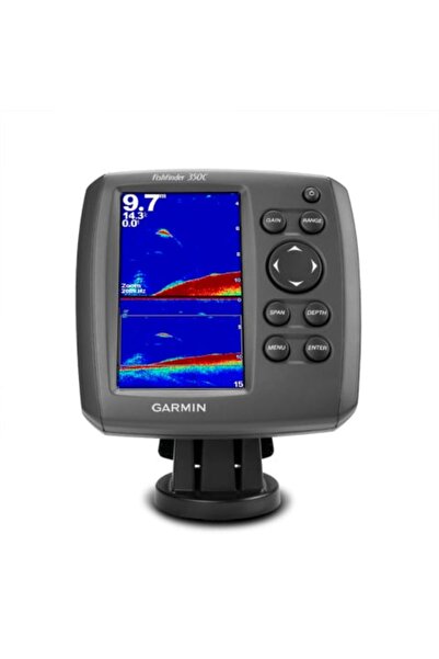 Garmin Fishfinder 350C – High-Resolution Color Sonar Device with Depth Tracking & Real-Time Fish Detection