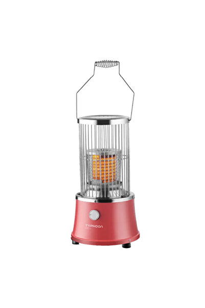 Typhoon Ceramic Heater 2000W Red Model TC-2000 Cylindrical 360° Energy Savin