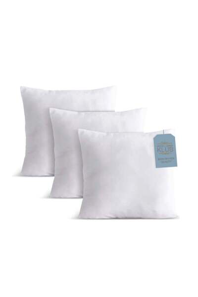 Hotel Linen Klub 3-Piece Cushion Fillers 45x45 cm – 350 Grams Each – Premium ...