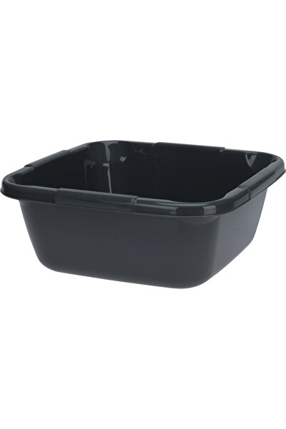 Excellent Houseware square bowl, polypropylene, 29x29x12 cm, 6 l, black