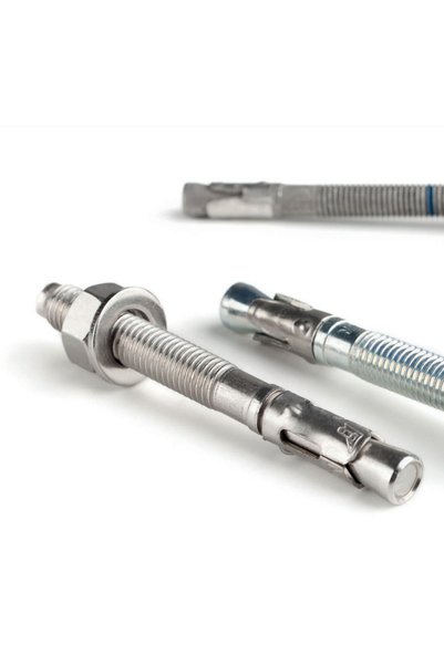 Wkret-Met Set de 10 dibluri expandabile cu cap cilindric și clemă, din oțel galvanizat, ETA M8 x 75 mm