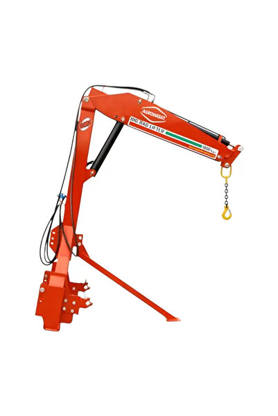 TarımGaraj Agrohasat Traktör Arkası Vinç (Kaldıraç) 4.5 Metre-1 Ton