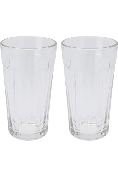 Excellent Houseware Set of 2 glasses, glass, 7x13 cm, 350 ml, transparent
