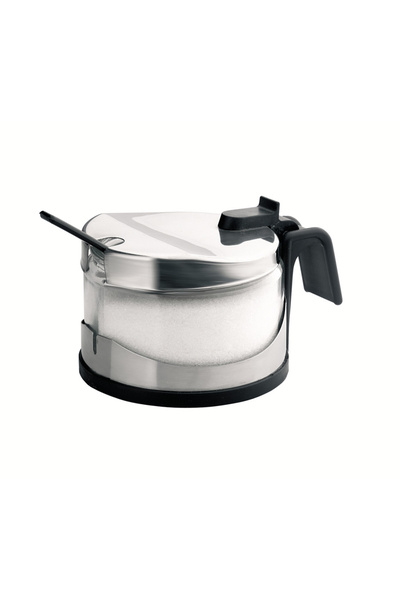 iBiLi recipient pentru depozitarea zahărului, oțel inoxidabil/sticlă, 0,2 l, ...