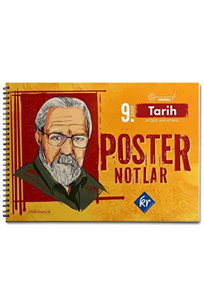 KR Akademi Yayınları 9. Sınıf Maarif Modeli Tarih Poster Notlar