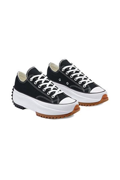 Converse Run star hike canvas platform unisex platform casual shoes black