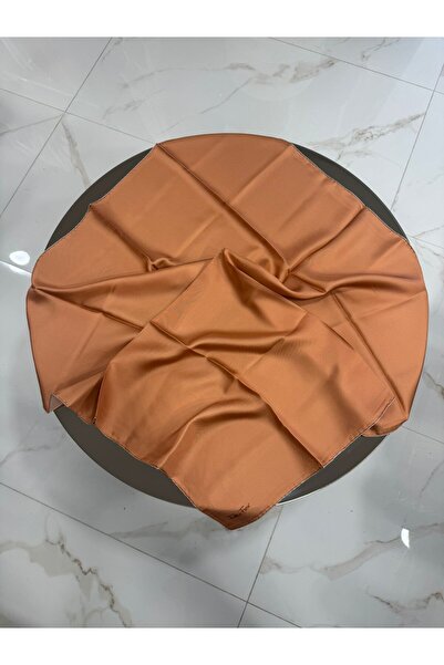 PAPLİO FERRE Γυναικείο Μεταξωτό Φουλάρι Tivil ΠΟΡΤΟΚΑΛΙ 90 x 90