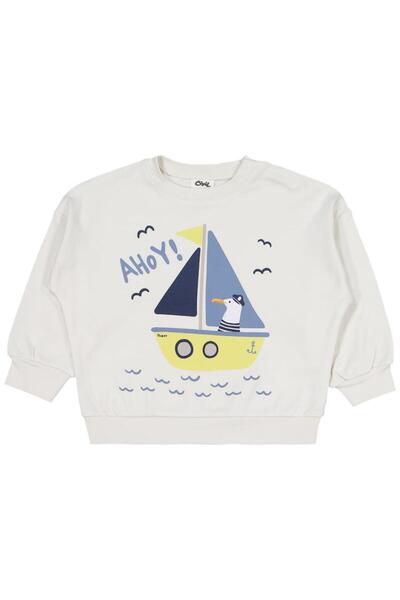 Civil Baby Yelken Printed 6-18 Months Set - White 6-9 Months