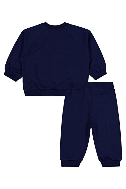 Civil Baby Restless Printed 6-18 Months Set - Navy Blue 18-24 Months