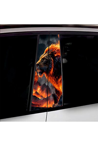 Avex Set 2 stickere decorative pentru stalpii usilor, print autoadeziv de ina...