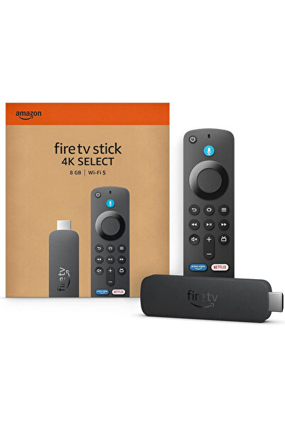 Amazon Fire TV Stick 4K Select, Smart Home, 8GB Storage, HDR10+, Alexa Voice ...