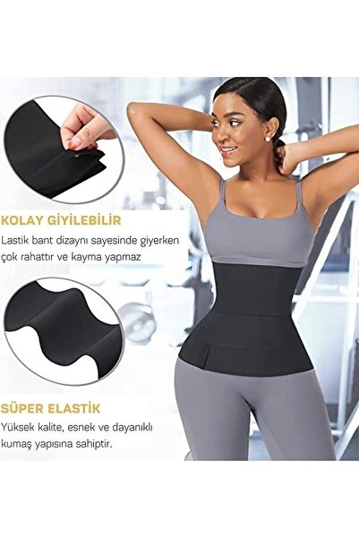 BELİNCE Bel Bandı Korse Belbant Bele Dolamalı Sarma Bel Korsesi