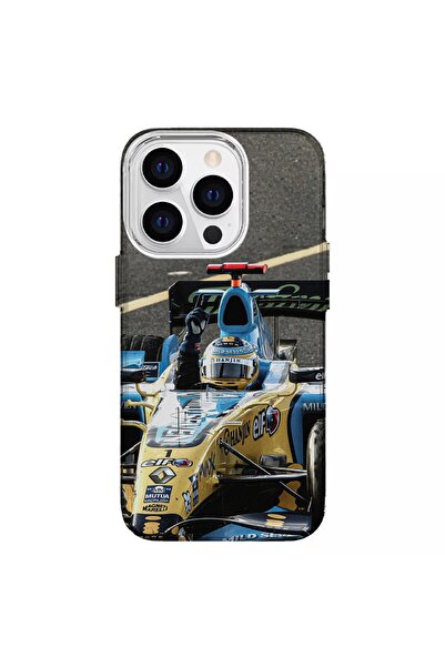 Turkuaz حافظة سيليكون فاخرة متوافقة مع هاتف Iphone 13 Pro من تصميم ألونسو