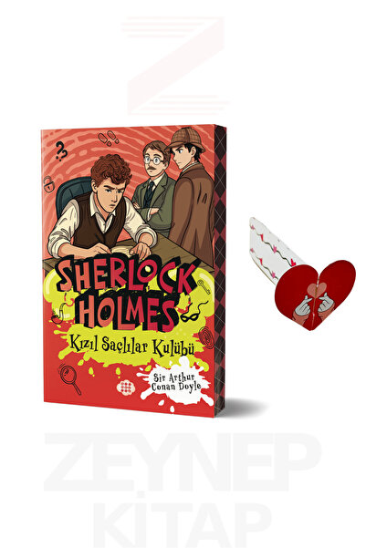 dokuzyayinlari Sherlock Holmes 5 Kızıl Saçlılar Kulübü (Özel Tasarım Kalp Ayr...