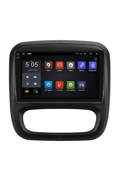 Piloton Navigație pentru Renault Trafic 3 (2014-2022) — 2K QLED, 8GB RAM, 256...