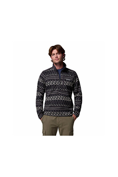 Columbia Men's Outdoor Quarter Zip Fleece Top 2097741012 Black