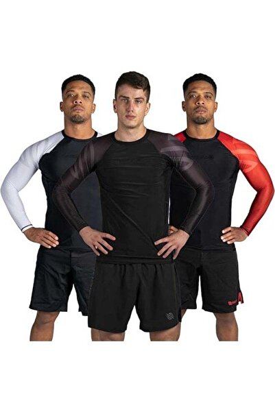 Sanabul Essential Long Sleeve Compression Shirt for Men - MMA/BJJ Rashguard (...