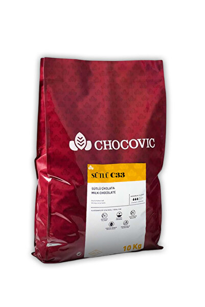 CHOCOVİC SÜTLÜ KUVERTÜR DROP ÇİKOLATA C33 %28 (10 kg)