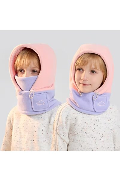 GlassySKY (3-5 سنوات) قناع تزلج للأطفال من الصوف الشتوي لحماية كاملة للوجه