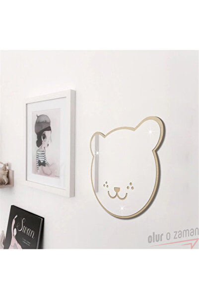 Olur o zaman Çocuk odası Duvar Dekorasyonu Sevimli Kedi aynası