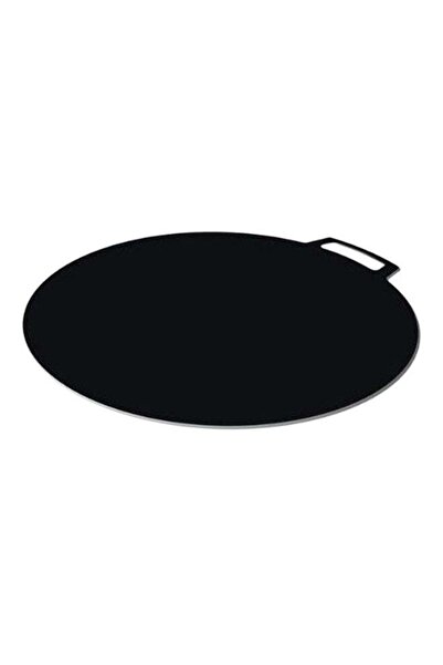 ROYALFORD مقلاة مسطحة من الألومنيوم غير لاصقة، لون أسود، 15.2 × 18.1 × 0.2 بوصة