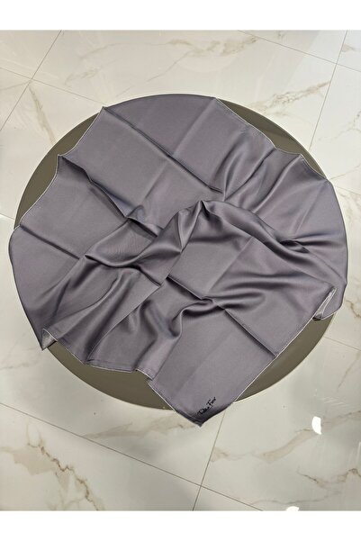 PAPLİO FERRE وشاح حريري نسائي من تيفيل سموكد 90 × 90