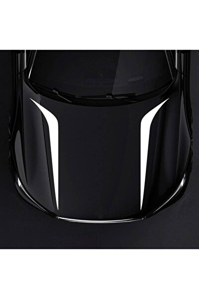 Avex Set 2 stickere autoadezive Tuning, model "Hood Stripes V2", dimensiune 1...