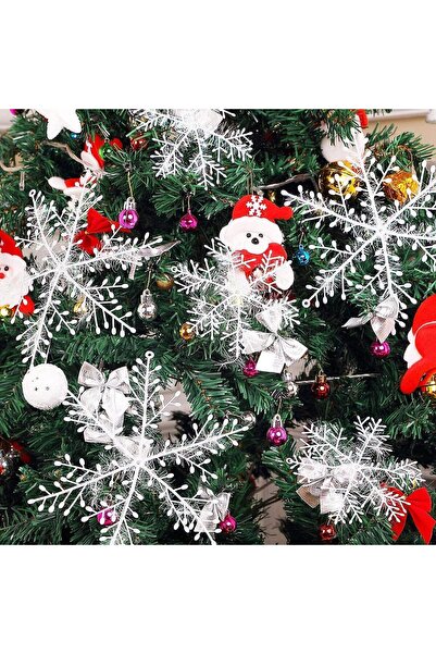 TAPIT 27 قطعة من زينة ندفات الثلج لعيد الميلاد، زينة ندفات الثلج المعلقة اللا...