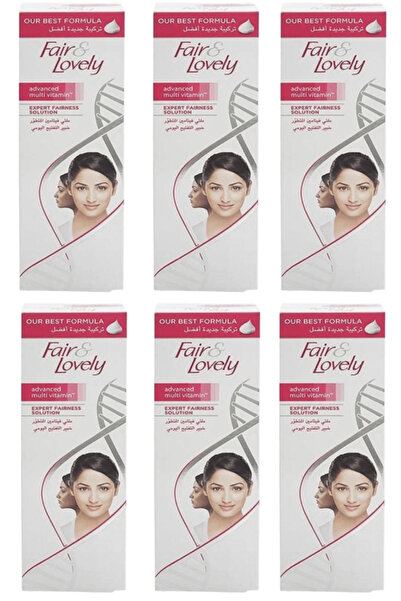 Fair & Lovely كريم وجه المطور متعدد الفيتامينات لمنحك بشرة نضرة 25 جرام -6 حبه