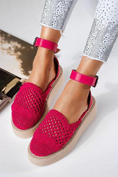 Zaira Pantofi casual dama roz din material textil Amira #22421 - 39